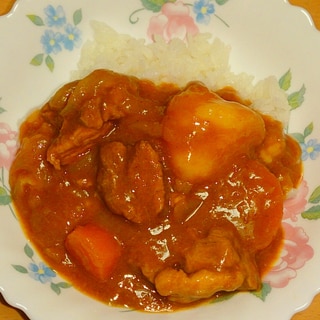 たまねぎたっぷり具材ごろごろカレー